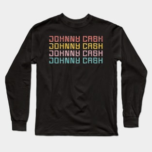 johnny cash Long Sleeve T-Shirt